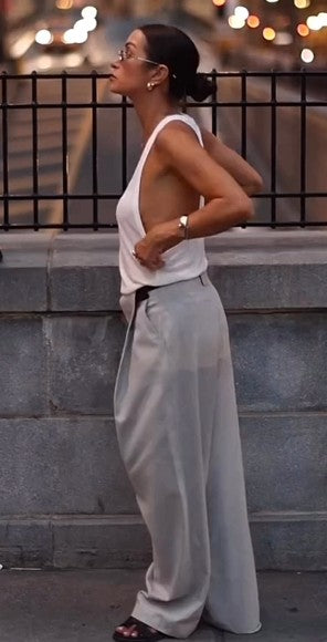 Simone White Tank Top Exclusive Order