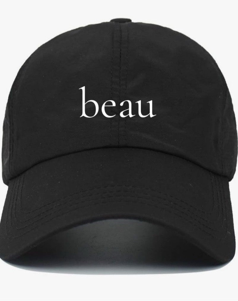beau (Fine) Cotton Baseball Cap