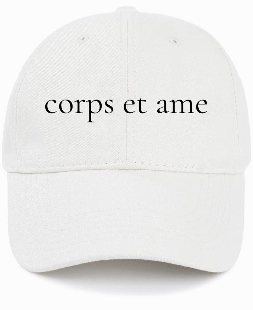 corps et ame (Body and Soul) Cotton Baseball Cap