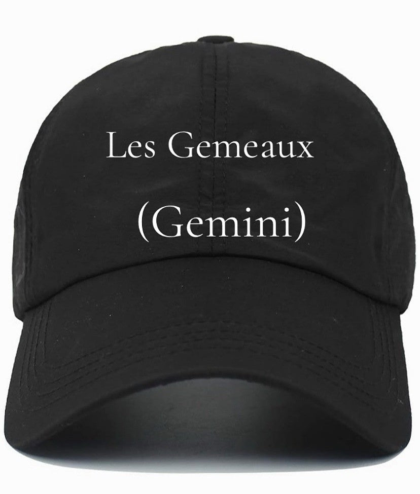 Les Gemeaux (Gemini) Cotton Baseball Cap