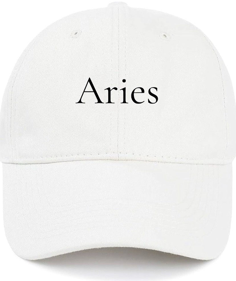 Aries Cotton Baseball Cap
