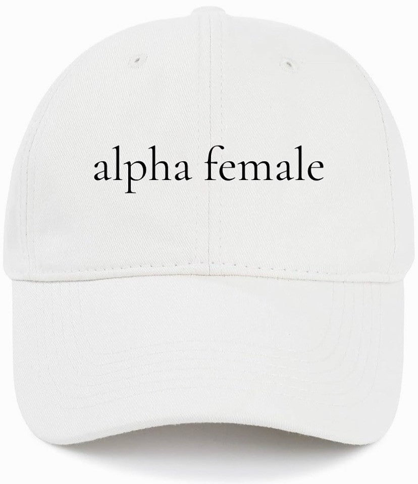 alpha female (Dominate) Cotton Baseball Cap