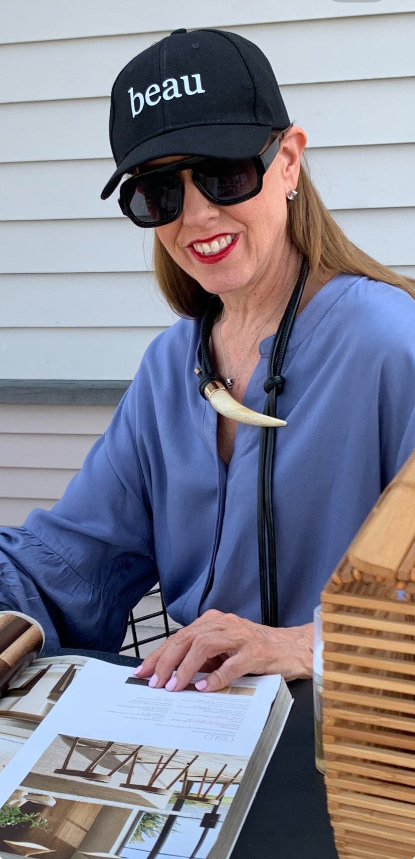 beau (Fine) Cotton Baseball Cap
