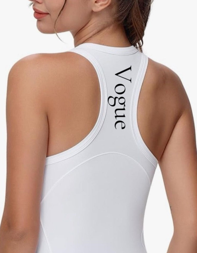 Vogue (Fashion) Crew Racerback Tank Top