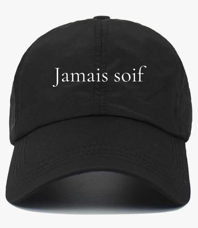 Jamais soif (Never Thirsty) Cotton Baseball Cap