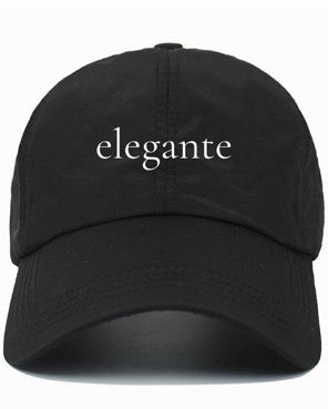 elegante        (Stylish)                                                                         Cotton Baseball Cap
