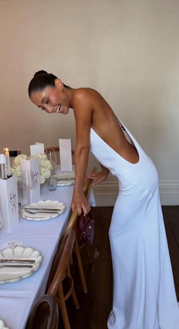Catherine                                                                                                         Racerback Maxi Dress