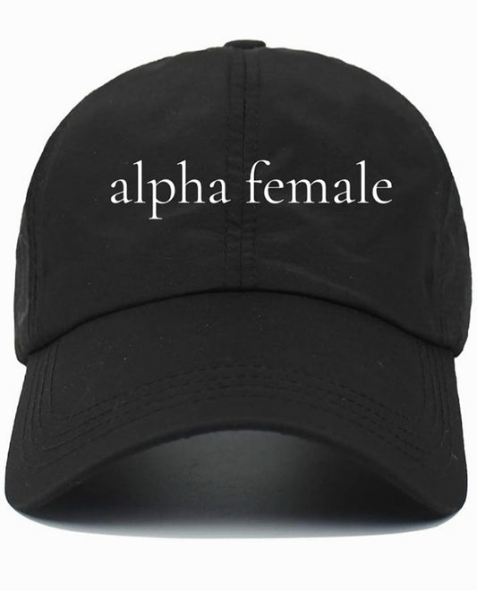alpha female                                                      (Dominate)                            Cotton Baseball Cap