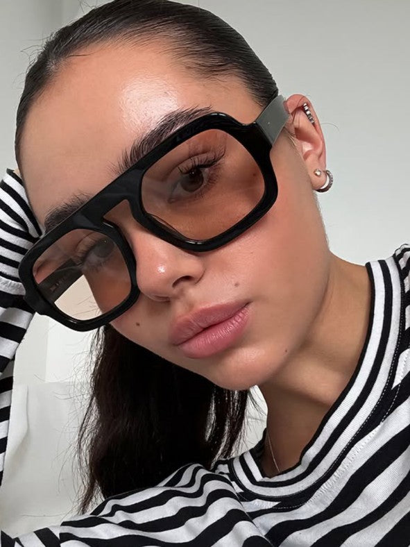 Gloss Black Lunettes de soleil