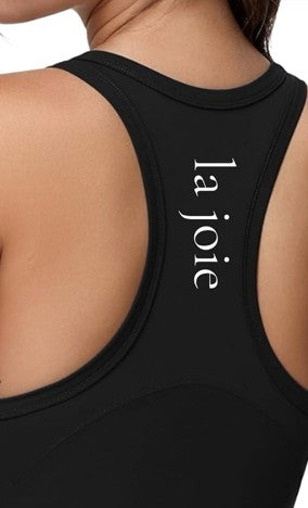 la joie  (Joy)   Crew Neck Racerback Tank Top