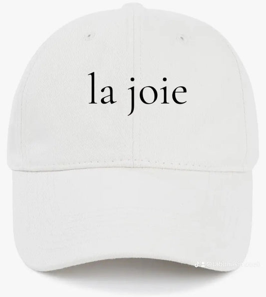 la joie                                  (Joy)                                                                        Cotton Baseball Cap