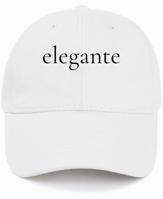 elegante                                  (Stylish)                                             Cotton Baseball Cap