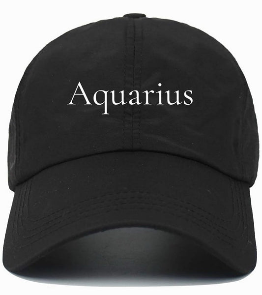 Aquarius                                                       Cotton Baseball Cap