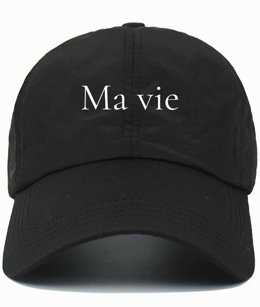 Ma vie                                  (My Life)                                         Cotton Baseball Cap