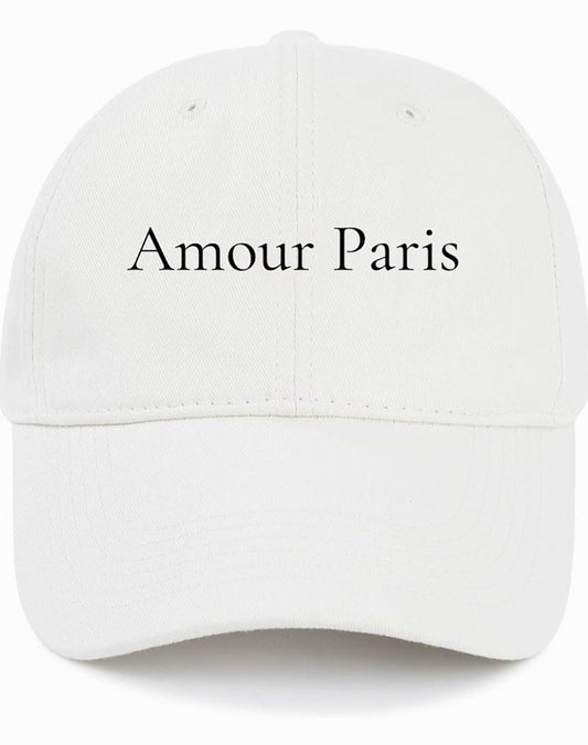 Amour Paris                                                                 Cotton Baseball Cap Limited Edition