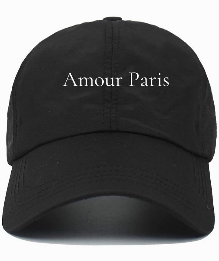 Amour Paris                                 Cotton Baseball Cap   Limited Edition