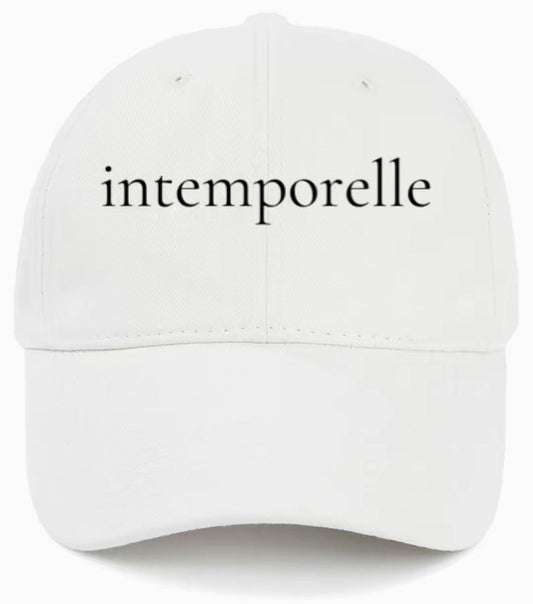 intemporelle                         (Timeless)                                              Cotton Baseball Cap