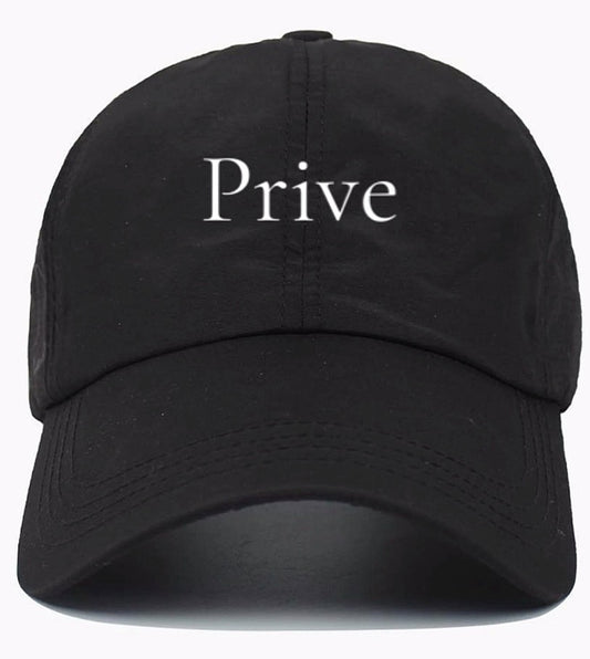 Prive                                          (Private)                                         Cotton Baseball Cap