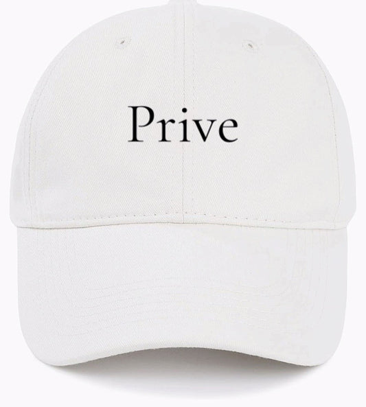 Prive                                                       (Private)                                Cotton Baseball Cap