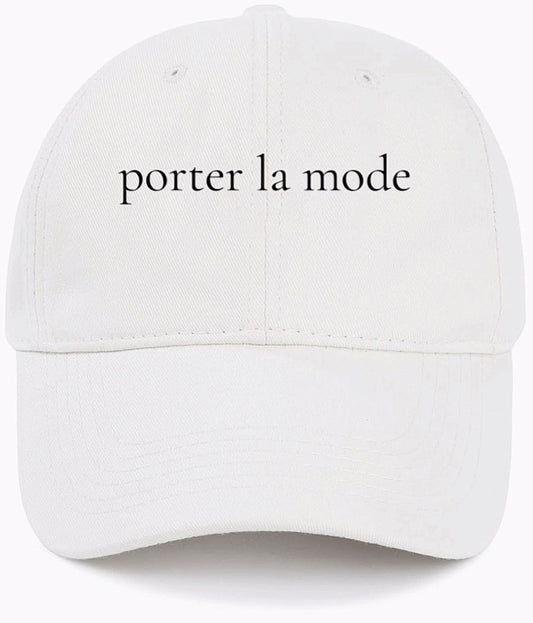 porter la mode                            (Wear Fashion)                             Cotton Baseball Cap