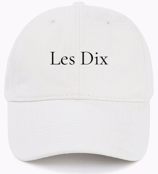 Les Dix                                    (Number 10)                                     Cotton Baseball Cap