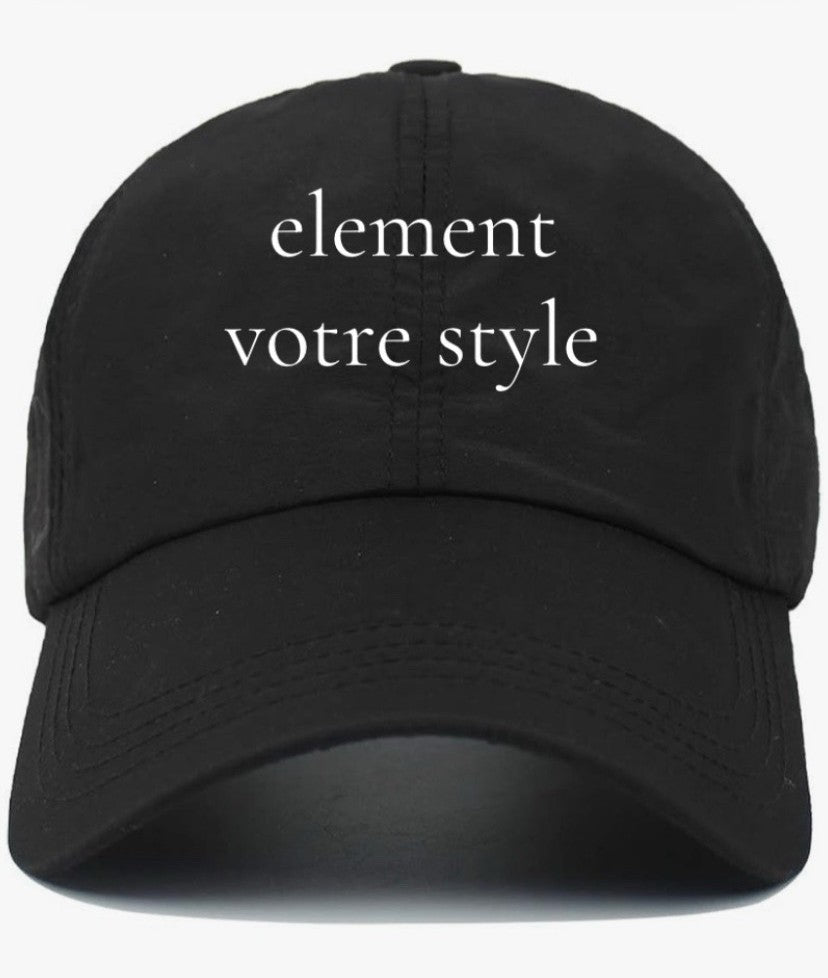 element votre style                               (Element Your Style)                           Cotton Baseball Cap