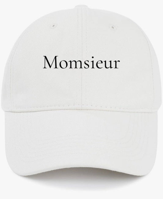Monsieur                                                   (Sir)                                                 Cotton Baseball Cap