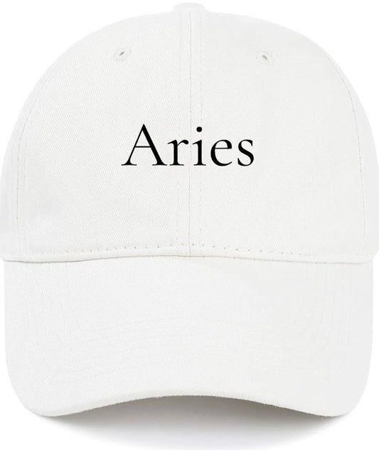 Aries                                                                                                                 Cotton Baseball Cap