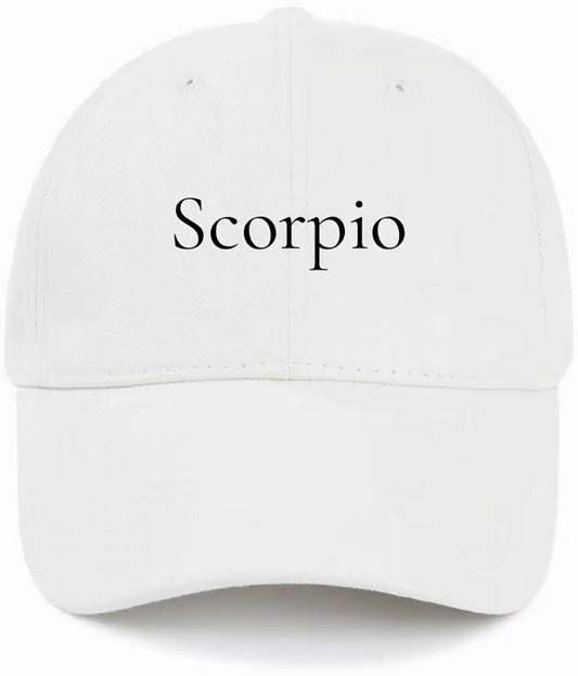 Scorpio                                                                                    Cotton Baseball Cap
