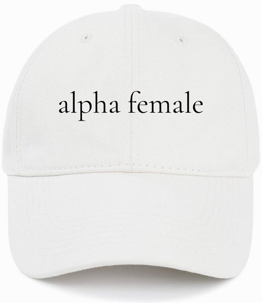 alpha female                                          (Dominate)                                    Cotton Baseball Cap