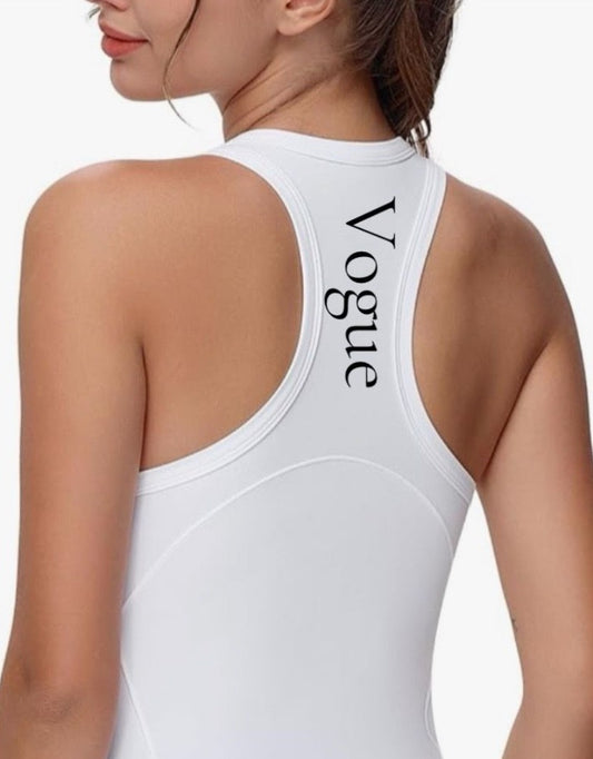 Vogue                                     (Fashion)                                             Crew Racerback Tank Top