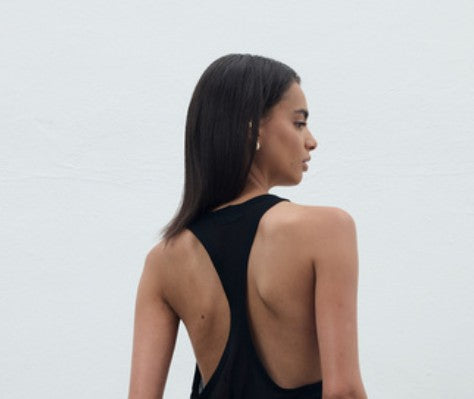 Simone  Black Tank Top              Exclusive Order