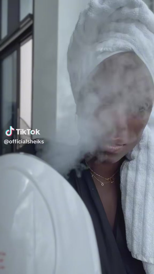 la vapeur pour le visage