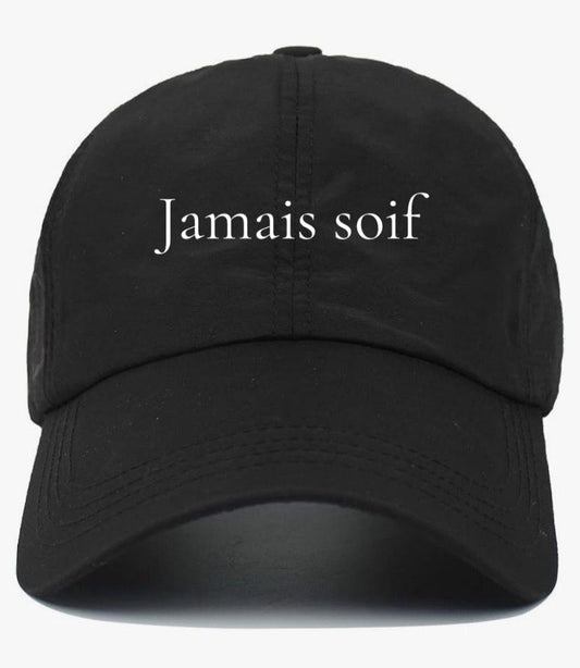 Jamais soif                           (Never Thirsty)                                                     Cotton Baseball Cap
